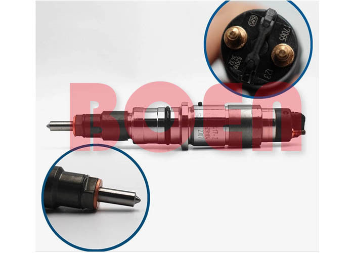 Iniettore comune 0445120123/0 della ferrovia del combustibile diesel genuino di BOSCH 445 120 123 per l'ISOLA EU3 di Cumminse